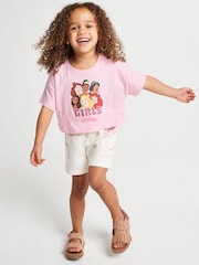 Brand Threads Pink Disney Princess T-Shirt & Shorts Set - Image 1 of 6