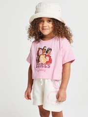 Brand Threads Pink Disney Princess T-Shirt & Shorts Set - Image 5 of 6
