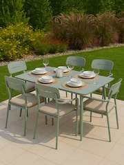 Kettler Green Verde 6 Seater Garden Dining Set - Image 1 of 5