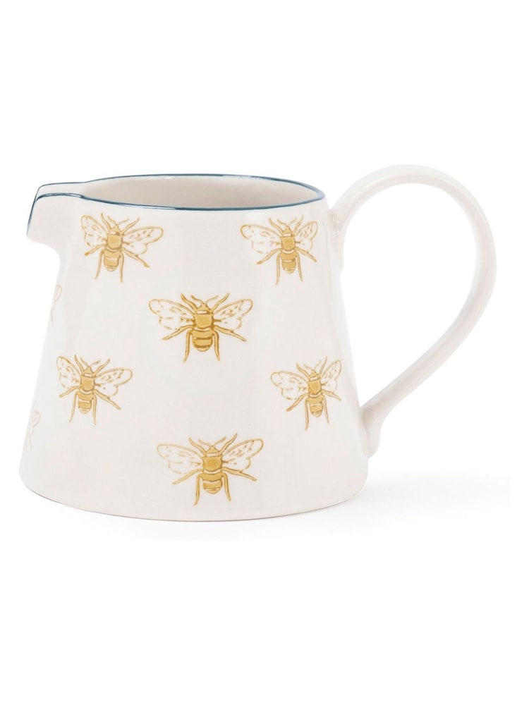 Sophie Allport Natural Honey Bees Large Stoneware Jug - Image 2 of 2