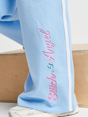 Brand Threads Blue Lilo & Stitch Joggers Set - Image 5 of 6