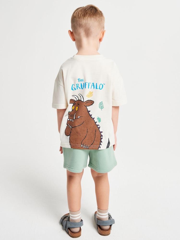 Brand Threads Blue Gruffalo T-Shirt & Shorts Set - Image 2 of 6