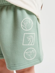 Brand Threads Blue Gruffalo T-Shirt & Shorts Set - Image 4 of 6