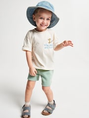 Brand Threads Blue Gruffalo T-Shirt & Shorts Set - Image 5 of 6