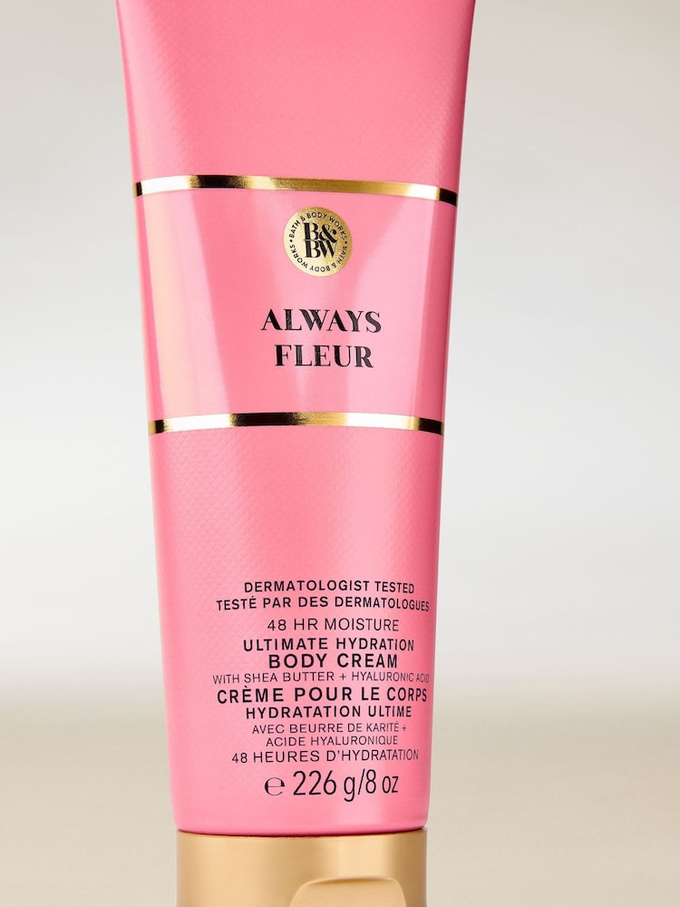 Bath & Body Works Always Fleur Ultimate Hydration Body Cream 226g - Image 2 of 3 Bath & Body Works Always Fleur Ultimate Hydration Body Cream 226g - Image 2 of 3