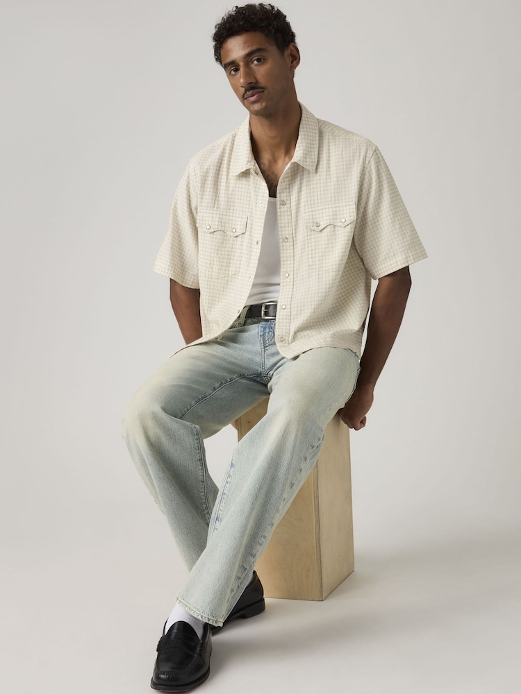 Levi's kortermet bokset westernskjorte - Bilde 2 av 5
