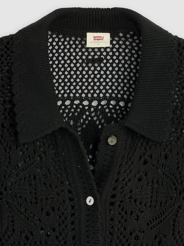 Levi's® Black Short Sleves Classic Pocket T-Shirt - Image 5 of 5