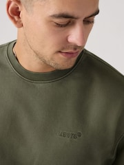 Levi's® Grey Authentic-Crew Neck Sweatshirt - Image 3 of 5