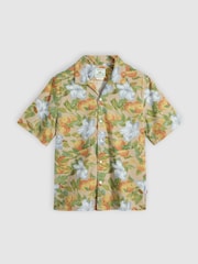 Levi's® Green Sunset-No-Pkt-Camp Standard Shirt - Image 4 of 5