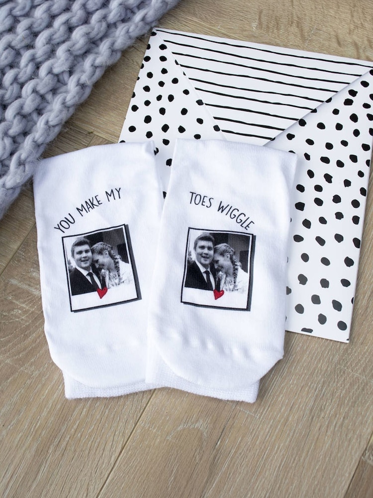 Solesmith You Make My Toes Wiggle Photo Socks - Image 2 of 2