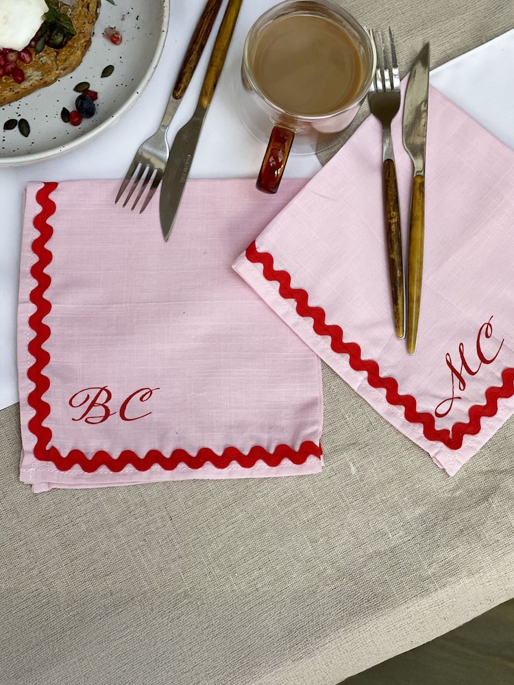 Scalloped Napkin by Solesmith - Image 1 of 3