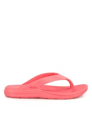 Totes Pink Solbounce Toe Post Flip Flops Sandals - Image 2 of 5
