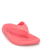Totes Pink Solbounce Toe Post Flip Flops Sandals - Image 3 of 5