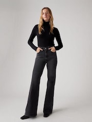 Levi's® Black Ribcage-Bells Jeans - Image 11 of 11
