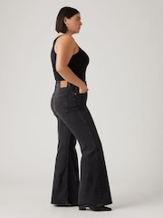 Levi's® Black Ribcage-Bells Jeans - Image 3 of 11