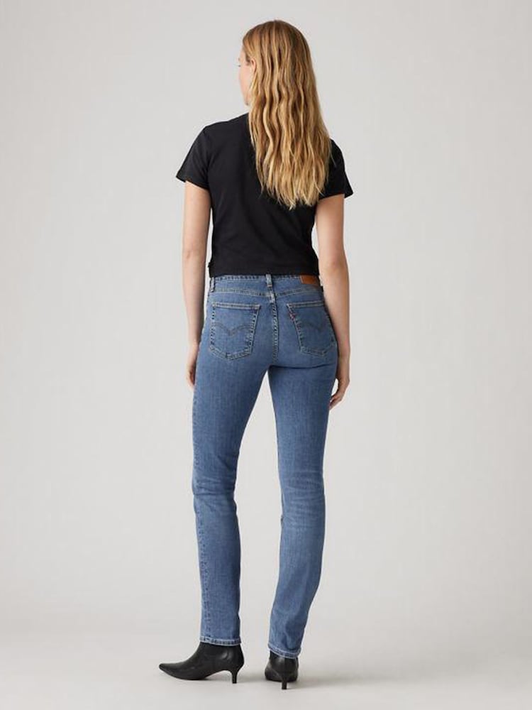 Levi's® Dark Blue 724-High-Rise-Straight Jeans - Image 2 of 9