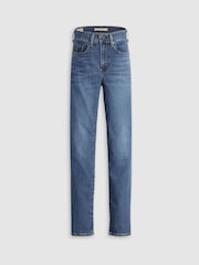 Levi's® Dark Blue 724-High-Rise-Straight Jeans - Image 8 of 9