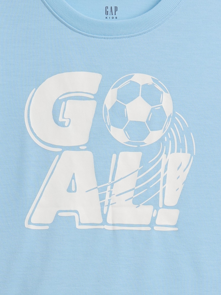 Gap Blue Short Pyjamas Set (5-13yrs) - Image 3 of 3 Gap Blue Short Pyjamas Set (5-13yrs) - Image 3 of 3