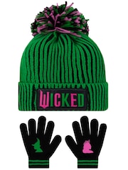 Character Green Wicked Elphaba And Glinda Hat And Gloves Set - Image 1 of 14