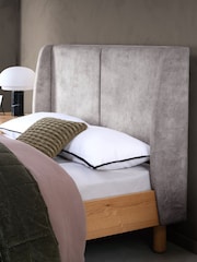 Bentley Designs Pearl Velvet Vega Upholstered Bed - Image 2 of 4