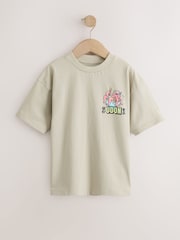 Stone Noodles Relaxed Fit Short Sleeve Graphic T-Shirt (3-16yrs) - Image 1 of 3