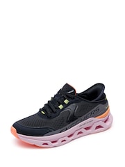 Skechers Black/Pink Glide-Step Sport / Trail Running Trainers - Image 4 of 6
