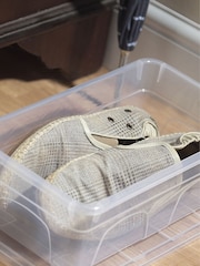 Whitefurze Set of 4 Clear Spacemaster Multiple Size Storage Boxes - Image 3 of 3