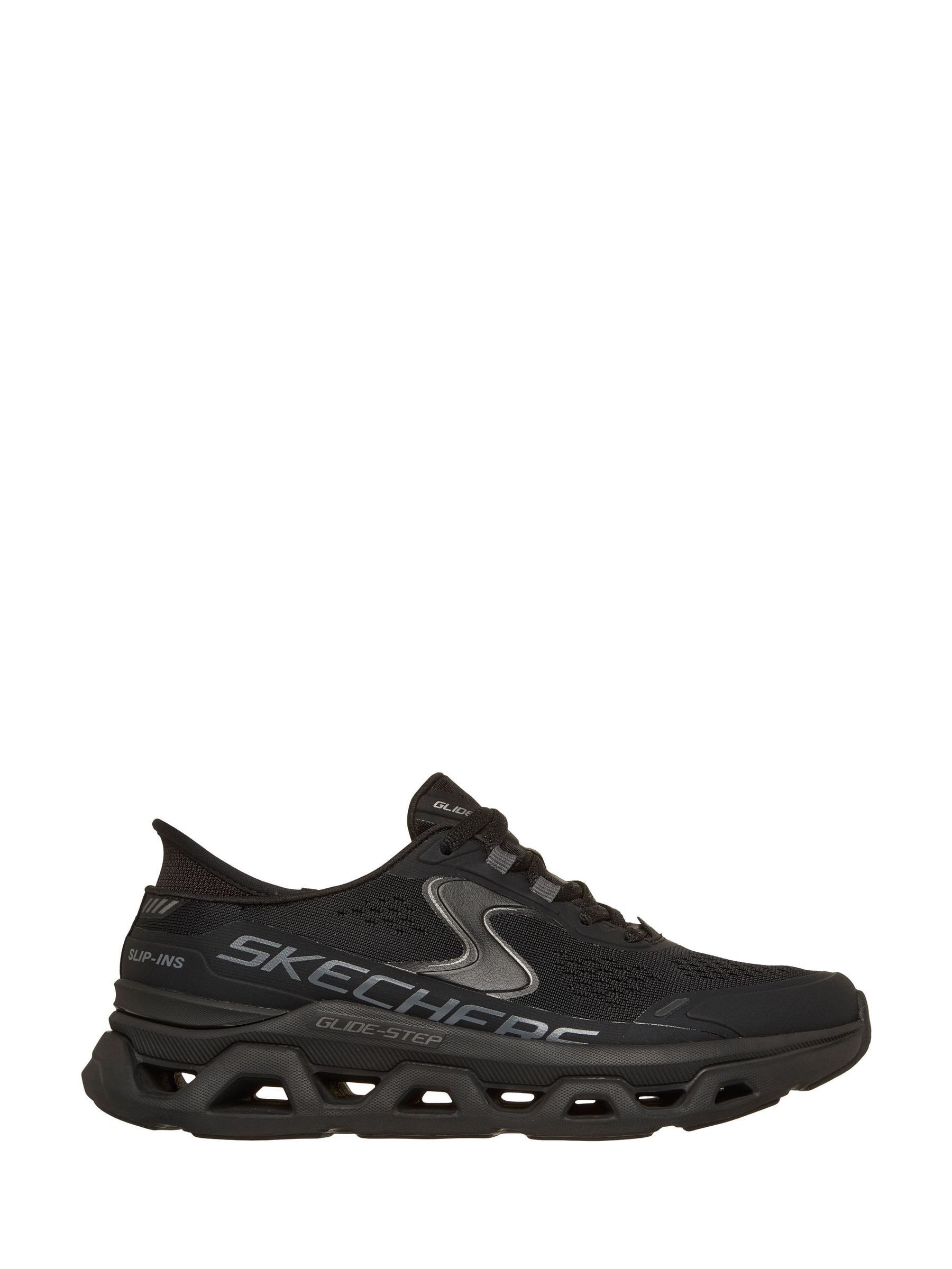 Buy Skechers Black Glide Step Trainers from Next Canada