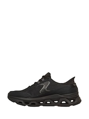 Skechers Black Glide Step Trainers - Image 2 of 5