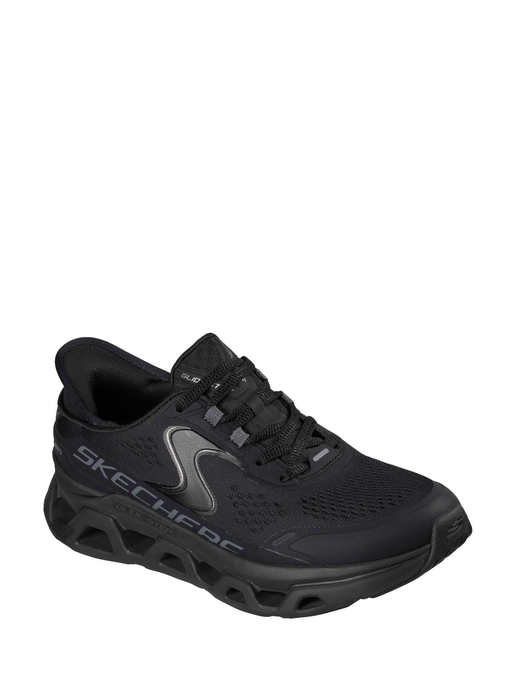 Buy Skechers Black Glide Step Trainers from Next Canada