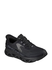Skechers Black Glide Step Trainers - Image 3 of 5