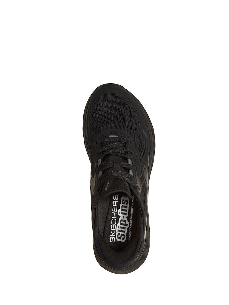 Skechers Black Glide Step Trainers - Image 5 of 5