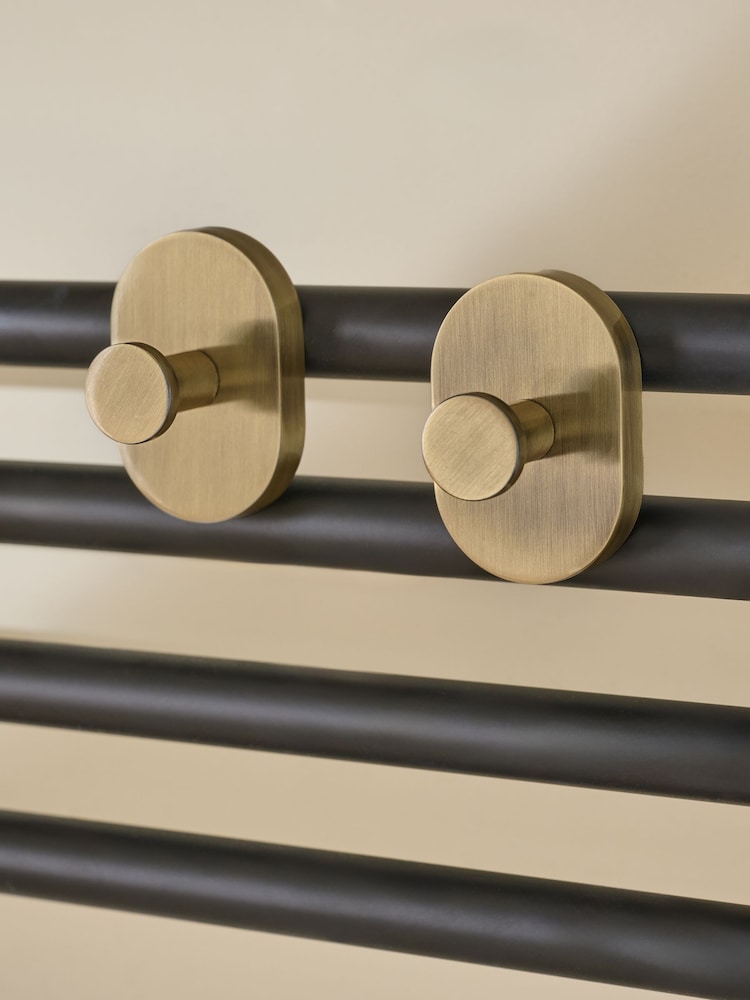 Set of 2 Gold Magnetic Hooks - Image 2 of 3