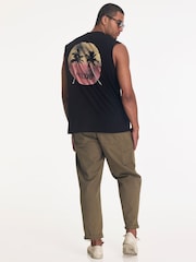 Religion Black Sunset Sleeveless T-Shirt - Image 5 of 5