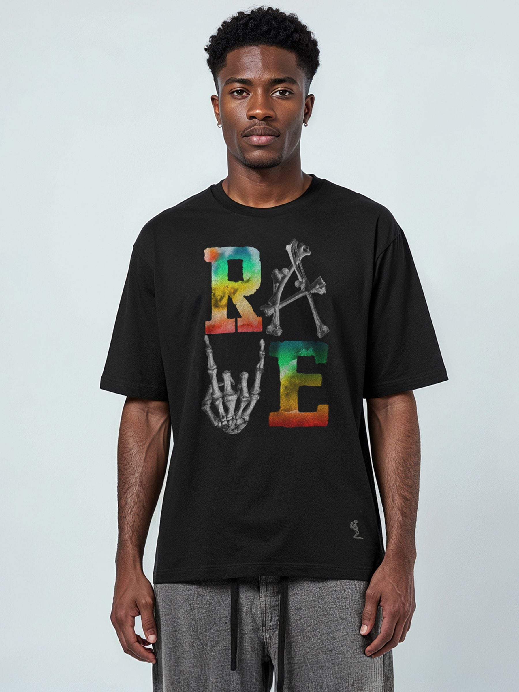 Buy Religion Black Rave T-Shirt from Next USA