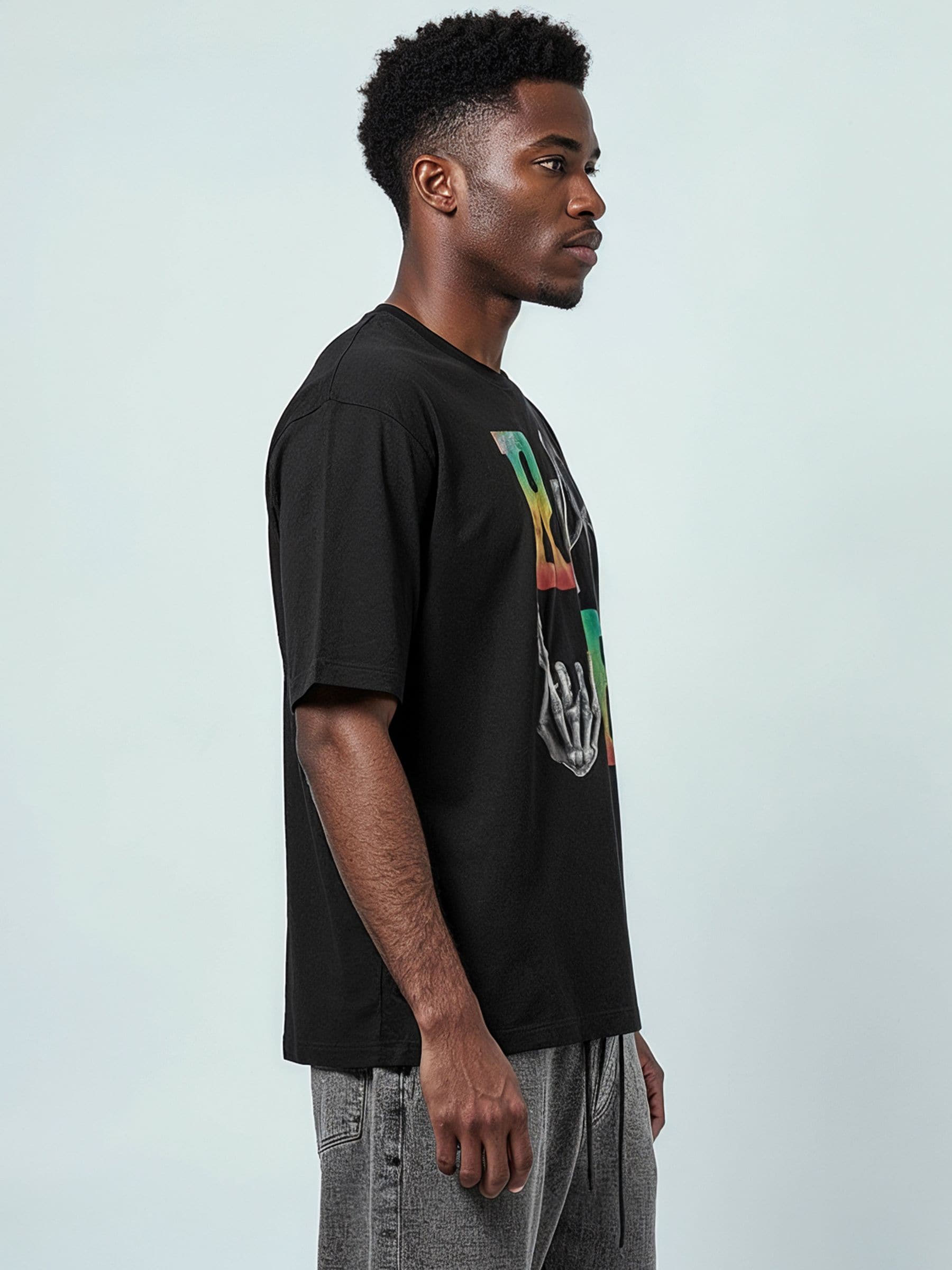 Buy Religion Black Rave T-Shirt from Next USA