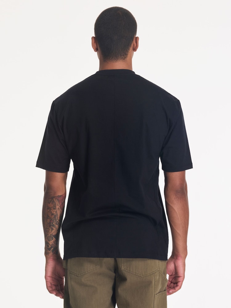 Religion Black Skull Parrot T-Shirt - Image 2 of 4