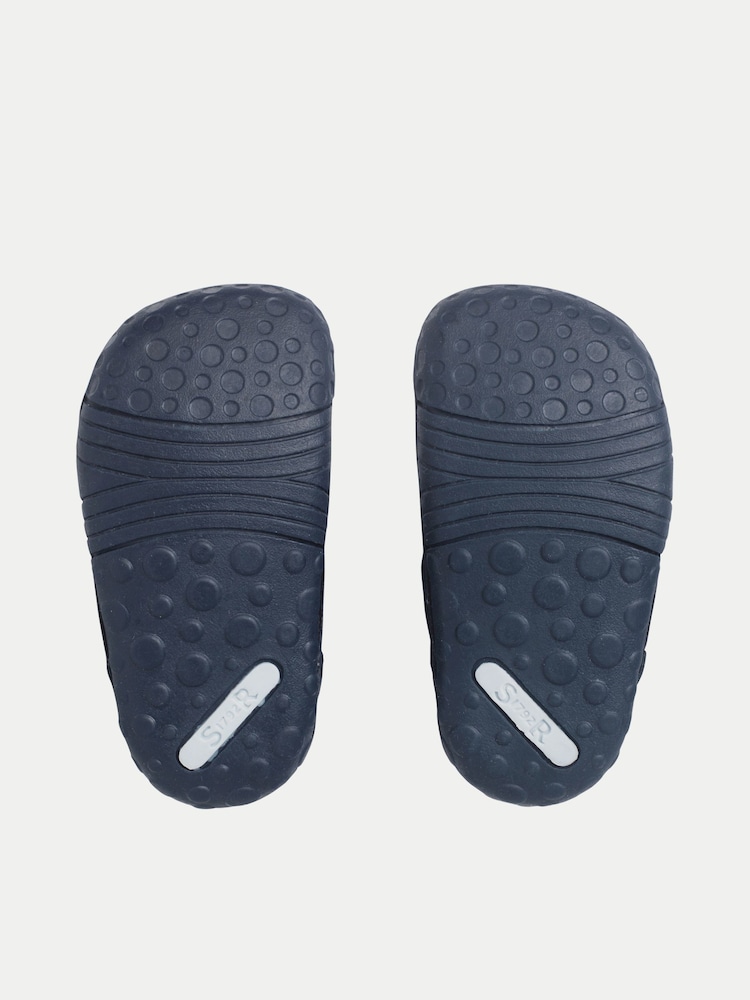 Start Rite Blue Roar Dino Nubuck And Leather Double Rip Tape Pre-Walkers - Image 7 of 7