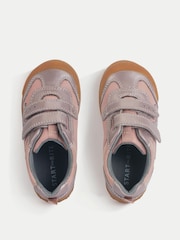 Start Rite Pink Tickle Star First Walking And Pre-School Trainer Inspired Shoes - Image 5 of 7