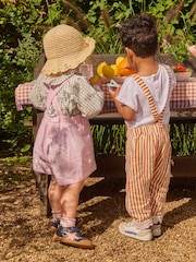 Start Rite Blue Tickle Star First Walking And Pre-School Trainer Inspired Shoes - Image 2 of 8