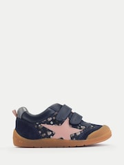 Start Rite Blue Tickle Star First Walking And Pre-School Trainer Inspired Shoes - Image 3 of 8