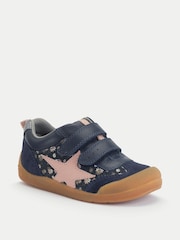 Start Rite Blue Tickle Star First Walking And Pre-School Trainer Inspired Shoes - Image 4 of 8