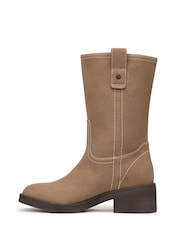 Blowfish Malibu Tan Brown Nomadic Pull on Boots - Image 2 of 7