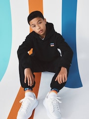 Paul Smith Junior Black Graphic Hoodie and Joggers Set - Image 1 of 3