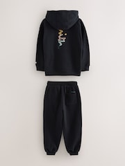 Paul Smith Junior Black Graphic Hoodie and Joggers Set - Image 10 of 15