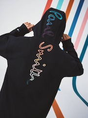 Paul Smith Junior Black Graphic Hoodie and Joggers Set - Image 2 of 3
