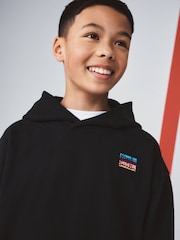 Paul Smith Junior Black Graphic Hoodie and Joggers Set - Image 3 of 3