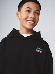 Paul Smith Junior Black Graphic Hoodie and Joggers Set - Image 5 of 15