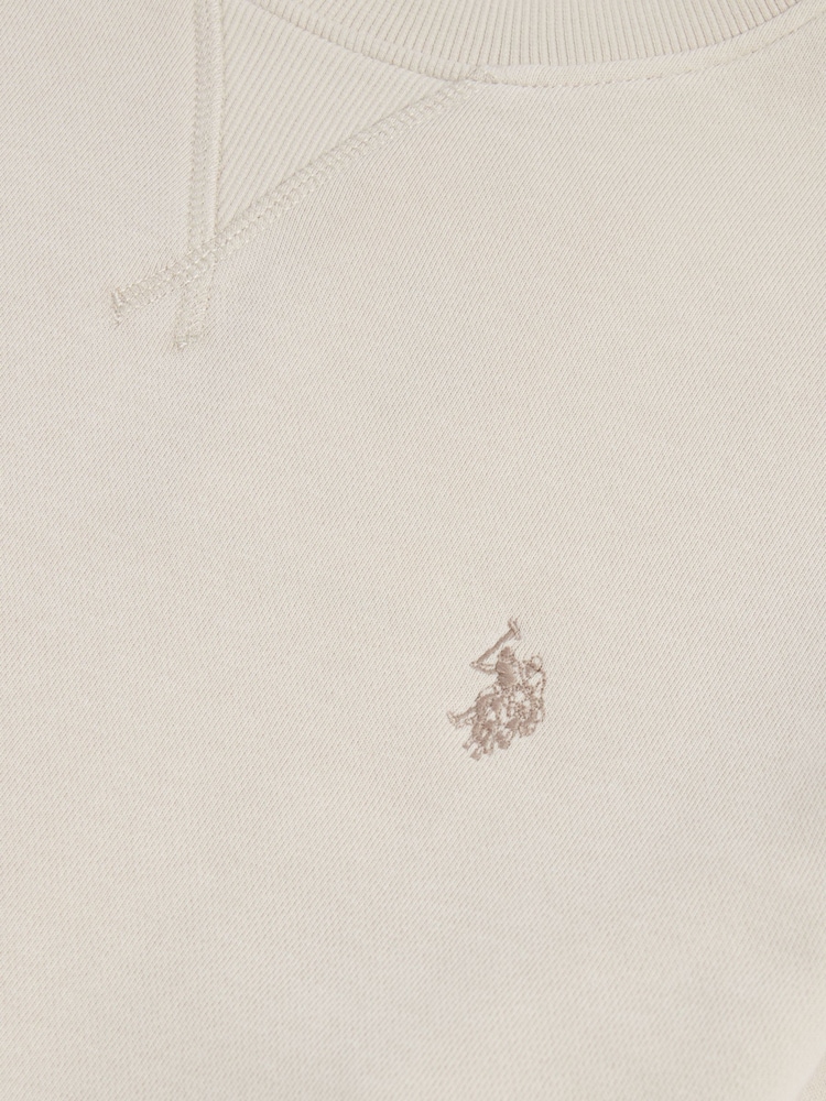 U.S. Polo Assn. Natural Classic Fit Mens Double Horsemen Sweatshirt - Image 9 of 9