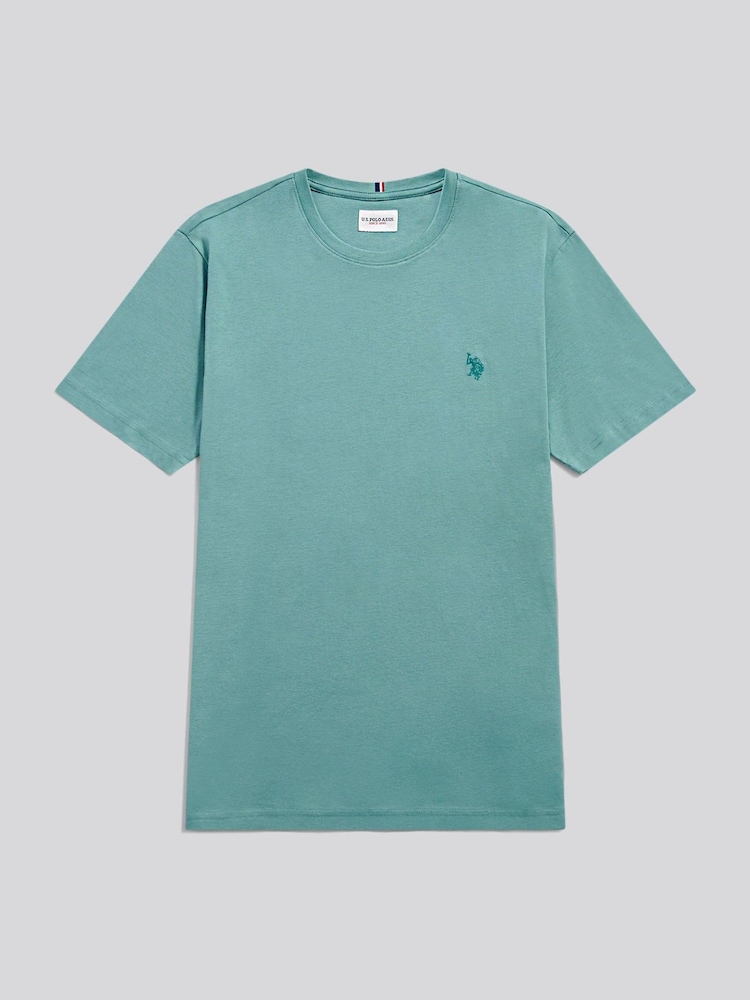 U.S. Polo Assn. Green Double Horsemen T-Shirt - Image 1 of 3